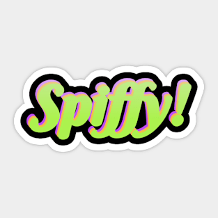 Spiffy Sticker